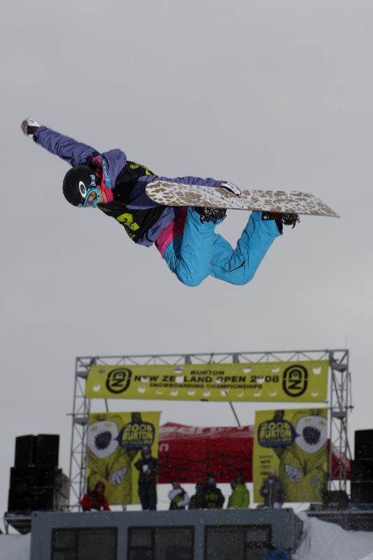 Paula Mitchell (NZL) during the Burton New Zealand Open 2008